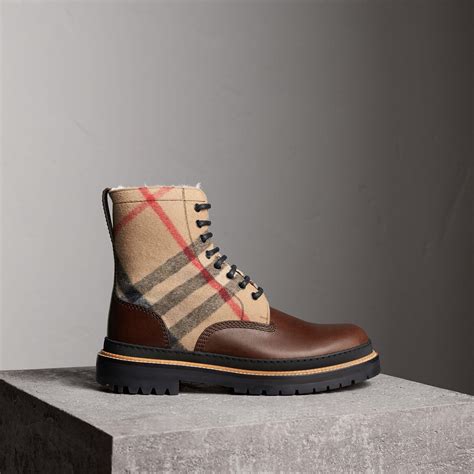 burberry retail shoes men|Burberry men's boots.